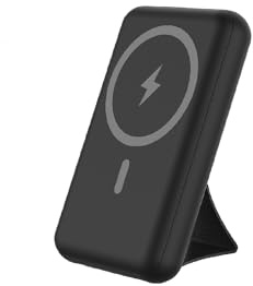 Energizer Power Bank 10000mAh Wireless magnetico Magsafe USB-C PD 20W USB-A 22.5W Caricatore Portatile Supporto Pieghevole PowerSafe iPhone Android Ricarica Rapida Batteria Esterna Powerbank QM10002