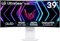 LG Ultragear Curved OLED Gaming Monitor 39GS95QE, 39 Inch, 1440p, 240Hz, 0.03ms, OLED Display, HDR 10, NVIDIA G-Sync Compatible & AMD FreeSync, Smart Energy Saving, DisplayPort, HDMI