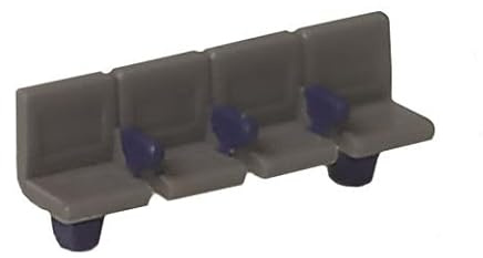 Peco NB-29 Modern Platform Seating (Pk12) N Gauge