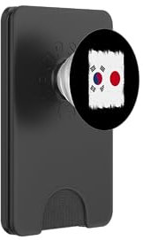 South Korea Japan Half Flag Wear South Korean Japanese Roots PopSockets PopWallet for MagSafe