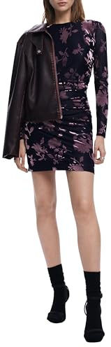 Desigual Vest_Medora Casual Dress, Rojo, S Women's