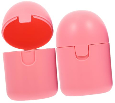 BESPORTBLE 2pezzi Cofanetto Portatile Per Coppette Mestruali Design Leggero e Pratico Per Donne Alta Colore Rosa Per La Personale Ciclo Mestruale
