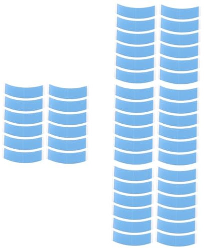 CALLARON Película De Extensión De Cabello Cintas Adhesivas Para Pelucas Cintas Para Extensiones De Cabello Pelucas De Encaje Cinta Adhesiva Accesorios Para El Cabello 12 Piezas X 4