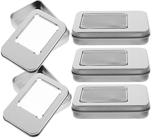 Healvian 5pièces Boîtes De Rangement Décoratives Petites Boîtes Pour Bijoux Cadeaux Et Objets Rectangulaires Avec Coins Arrondis