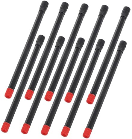 Mipcase 10piezas Extensor De Válvula Para Scooters Eléctricos Varilla De Extensión De Válvula De Plástico Paquete Para Inflar Neumáticos De Scooter