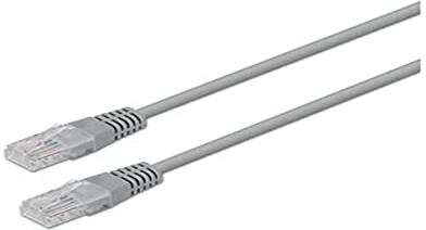 NANOCABLE 10.20.1310 - Cable de red latiguillo RJ45 LSZH Cat.6 UTP, AWG24, 100% cobre, Libre de alogenos, Gris, 10 m