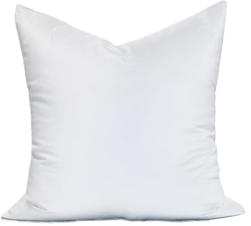 MoonRest Relleno de almohada cuadrado alternativo de plumón sintético de 50 x 50 cm para fundas de sofá, almohada decorativa, cojín y relleno de almohada de cama, hipoalergénico de 50 x 50 cm