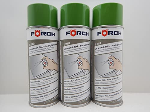 Förch GRASGRÜN GRÜN RAL 6010 LACK LACKSPRAY SPRAY SPRAYDOSE 400ML (3)