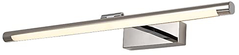 Jadssox LED-Waschtischleuchte Badezimmerspiegel-Frontlampe, 22,8-Zoll-Rahmenbild- und Displaybeleuchtung, um 180 ° drehbare Wand-WC-Spiegellampen, Waschraumspiegelleuchten