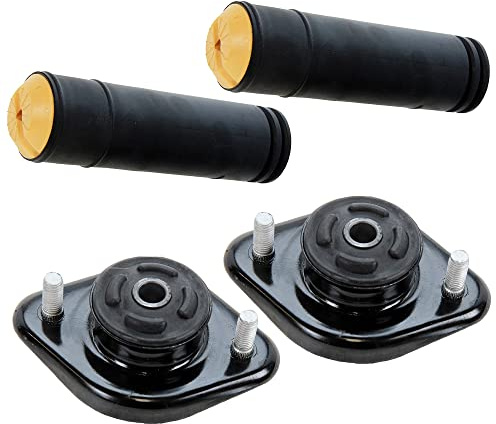 ATEC Germany 2x Domlager hinten links & rechts passend + Staubschutzsatz | Kompatibel mit: BMW 3, 3, 3 Cabriolet, 3 Compact, 3 Coupe, 3 Coupe, 3 Touring, 3 Touring