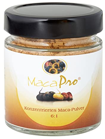 UHTCO Maca Pro®, Bio Maca Pulver 120g aus Peru – konzentriert aus Maca Wurzeln 6:1, kontrolliert biologischer Anbau (AT-BIO-301)