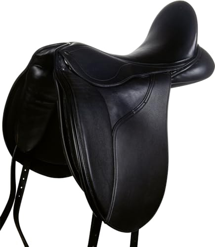 HKM Selle da dressage-13016 Selle da dressage Nero 16,5