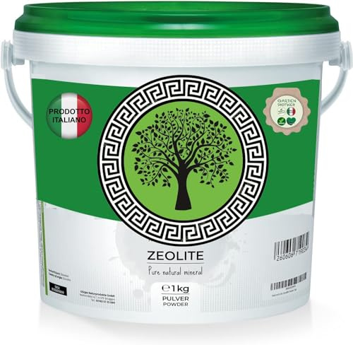 ZEOLITE CLINOPTIOLITE 100% polvere di Roccia naturale ultrapura, BIO ecocert (1000 Grammi)