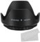 PATIKIL Paraluce Obiettivo Fotocamera 52mm Paraluce Fiore Panno per Pulizia per Bloccato Eccesso Luce Solare Ridurre Riflessi Riverbero Obiettivo Migliorare Fotografia Fotocamera