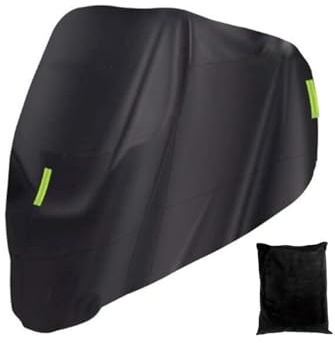 YMYGCC Funda para Moto Moto Motocicleta Cubierta Impermeable a Prueba de Polvo al Aire Libre Interior Motocicleta Cubierta de protección for Bicicleta Motocicleta Accesorios 59(XXL)
