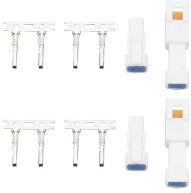 EMSea 10 Set 2 Pin Connettore JST Maschio/Femmina Impermeabile Mini Caso 02T/02R-JWPF per Auto Cablaggio Connettore