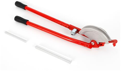 Rohrbiegegerät,15mm/22mm Hand Rohrbieger Biegezange,2 Metalldruckwalzen,Rohrbieger Geeignet für Rohre mit einem Durchmesser von 15 und 22mm aus Kupfer Aluminium und Messing