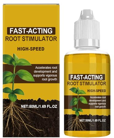 KOAHDE Stimulateur Racinaire,Engrais Liquide pour Légumes,50ML,1PC,Solution Nutritive pour Racines Végétales Vertes,Engrais Liquide pour Plantes Intérieures et Extérieures