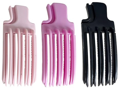 FVPKYUR 4.2x10.5cm Volumen Cabello Clip, 3 Pieza Pinza Para Dar Volumen Al Cabello, Ganchos Para Volumens Raíces, Pinza Voluminizadora Para Cabellos Para Peinados Bodas, Fiestas, Uso Diario