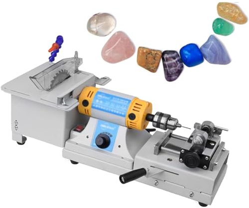 Multifunctional Bench Lathe Machine for Jewelry Making and Woodworking