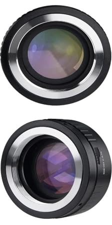 Lens Adapters, Adattatore da M42 a M4/3 Riduttore focale di accelerazione di terza generazione adatto a tutti gli obiettivi con montaggio a vite, compatibile con Olympus Panasonic,For photography