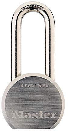 Master Lock 930DLHPF Padlock with Key, Hardened Steel