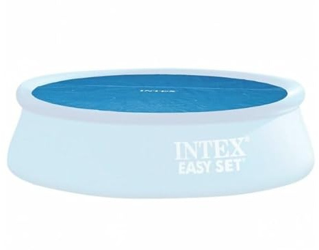 Intex Couvre-Piscine 29021 Easy Set/Metal Frame Bleu Ø 305 cm 290 x 290 cm