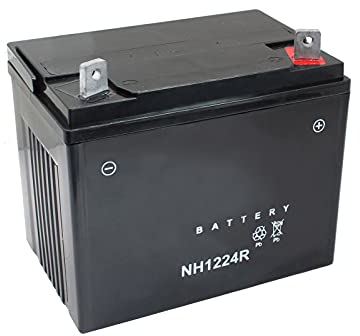 SECURA Batterie 12V 22Ah (+ Pol Rechts) kompatibel mit Yard Pro YP200107HRB 9606105802 Rasentraktor