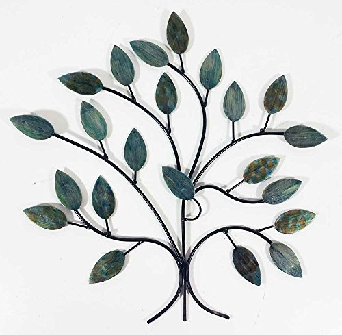 SK Style Contemporary Metal Wall Art Decor Sculpture - Cool Winter Tree Branch