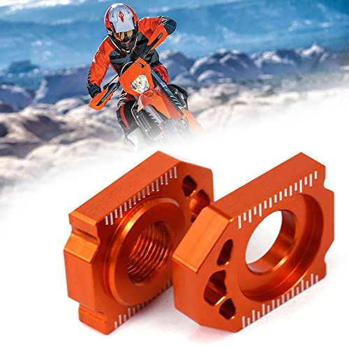 Fast Pro Motorrad CNC Rear Axle Blocks Kettenadjuster für SX85 03-14 EXC EXCF XCW XCFW 125-530 SX SXF XC XCF 125-450
