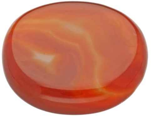 Piedra de cristal de cornalina, piedra de bolsillo, piedra preciosa, fuente de vida Plus