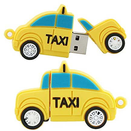 32GB Taxi Forma Flash Drive USB Flash Drive Memory Stick Thum Drive USB Drive USB Flash Disco U Disco Pen Drive Memoria USB pendrive (Amarillo)