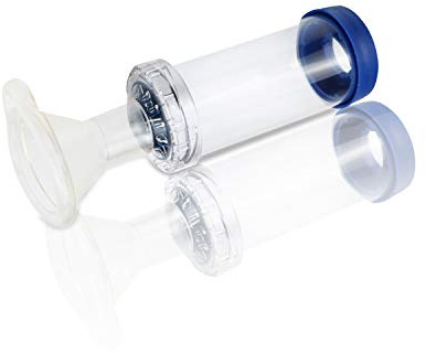 uwows Inhalator Spacer für Katzen oder Hunde, Aerosolkammer für Haustiere, mit Maske, hilft Haustieren beim Atmen und bei der Abgabe von Medikamenten