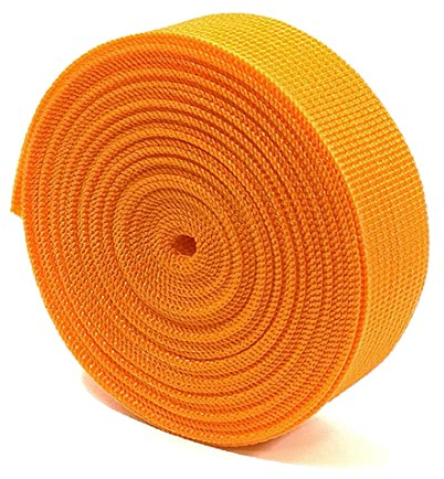 JYC CREATIVE 25 Meter Rucksackband, 16 Farben, 5 Größen, Polypropylen-Gurt, Kraft, Auto, Camping, Basteln, (38 mm, 157)