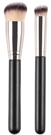 Make-Up Pinsel | 2 Foundation Pinsel Und Concealer Pinsel | Make Up Pinsel Für Cremige, Pudrige Oder Flüssige Foundation Concealer