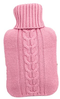 HAPINARY Wärmflaschenbezug Aus Gummi Und Acrylfasern Größe Ca 36 X 18 X 1 Cm Strickdesign Für Damen