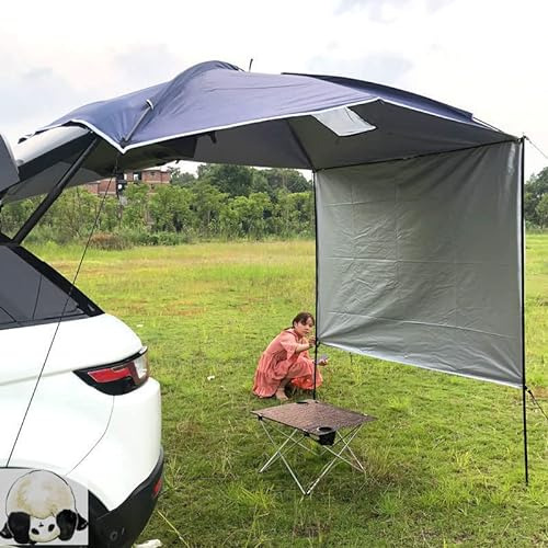 Auto-Markise, Sonnenschutz, Wasserdichtes Auto-Heckzelt, Camping-Unterstand, Outdoor-Autozelt, Anhängerzelt, Dachzelt Für SUV, Schrägheck, Limousine, Camping, 240 X 190 X 200 cm