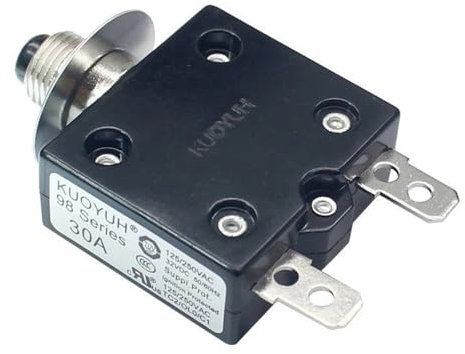 BJWVHGGE Disjoncteur Interrupteur Thermique Usine d lumière générateur 30 ampères.
