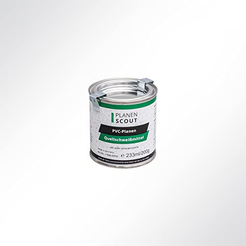 Planenscout PS PVC Folienkleber Quellschweißmittel für PVC-Folie Planenmaterial 2 x 200ml