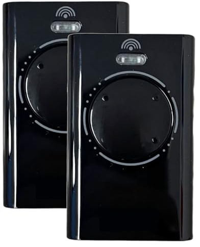 Lot de 2 émetteurs portatifs pour Porte de Garage compatibles 868 MHz, télécommande de Porte de Garage à 2 canaux, avec XT2 868 SLH LR, XT4 868 SLH LR, Rolling Code