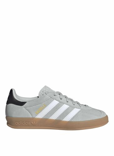 adidas Gazelle Indoor Scarpe Casual, Melé grigio, 37.5 EU