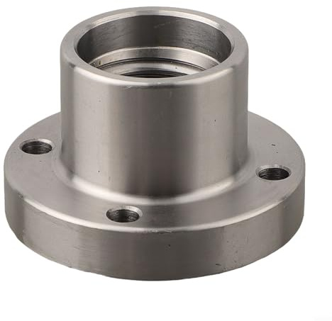 Steel Wood Lathe Faceplate 1-8TPI Thread Chuck Attachment for Turning Machine Woodworking Projects Quality Long Lasting Workshop Tool for Professional Use(2inch)
