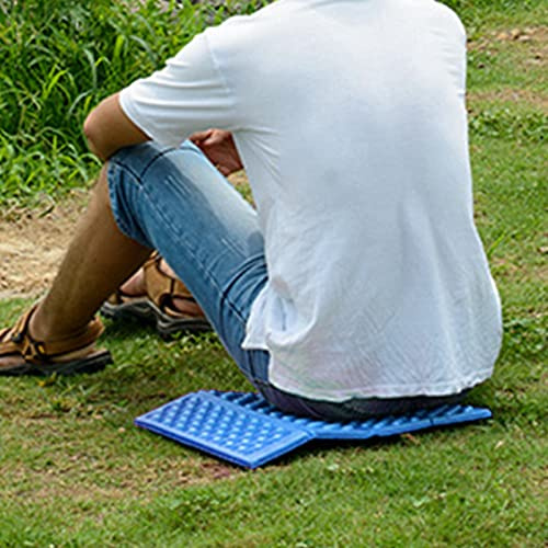 POENVFPO Cojín para Asiento de Estadio, Cojín Plegable de Espuma XPE para Estadio, 38 X 27 X 1 Cm, de Asiento Portátil Aislado con Diseño Compacto para Acampar, Senderismo, Gradas, Picnic (#1)