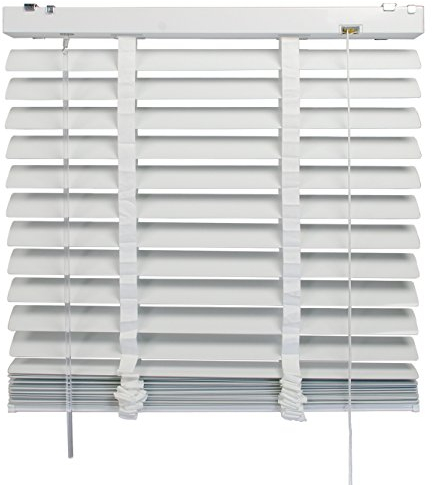 Aluminium-Jalousie 50 mm Lamelle B 60 x H 175 cm weiß