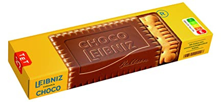 LEIBNIZ Choco Vollmilch, 125 g, knusprige Butterkekse eingebettet in zarte Milchschokolade (1 x 125 g)