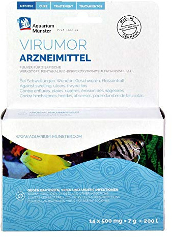 Aquarium Münster Virumor 14 x 500 mg (Ed+EM) für Aquarien