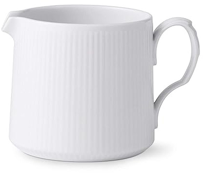 Royal Copenhagen Weiß Gerippt Krug, aus Porzellan gefertigt, Volumen: 70cl, 1027456