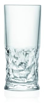 RCR Cristalleria Italiana, CAL181250 - Juego de 6 vasos Funky Long Drink