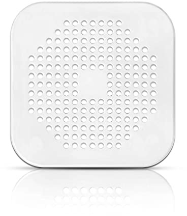 CZ Store Filtro de Desagüe de Caucho - Blanco - ✮✮GARANTÍA DE por Vida✮✮ - Tapón de Goma de Silicona, Filtro de Ducha, Rejilla para Baño - Atrapa Pelo y Restos de Comida - Ventosa Antideslizante