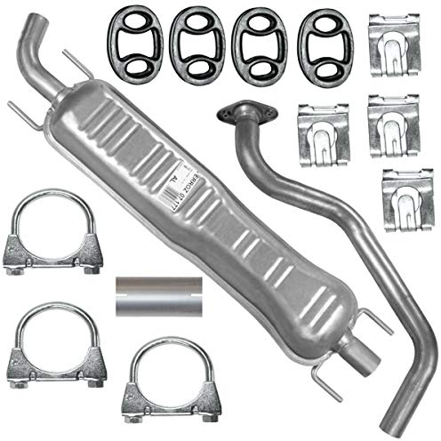 Adamot Mitteltopf Auspuff Mittelschalldämpfer für Opel Zafira A 1 I 1.6i 16V 1.8i 16V 2.0i 16V
